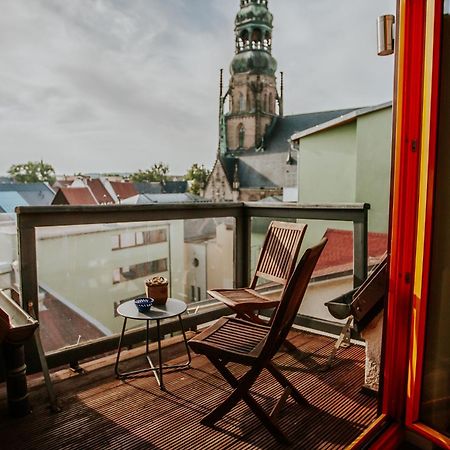Traumhaftes Apartment Am Dom Mit Grosser Dachterrasse Zwickau Exteriér fotografie