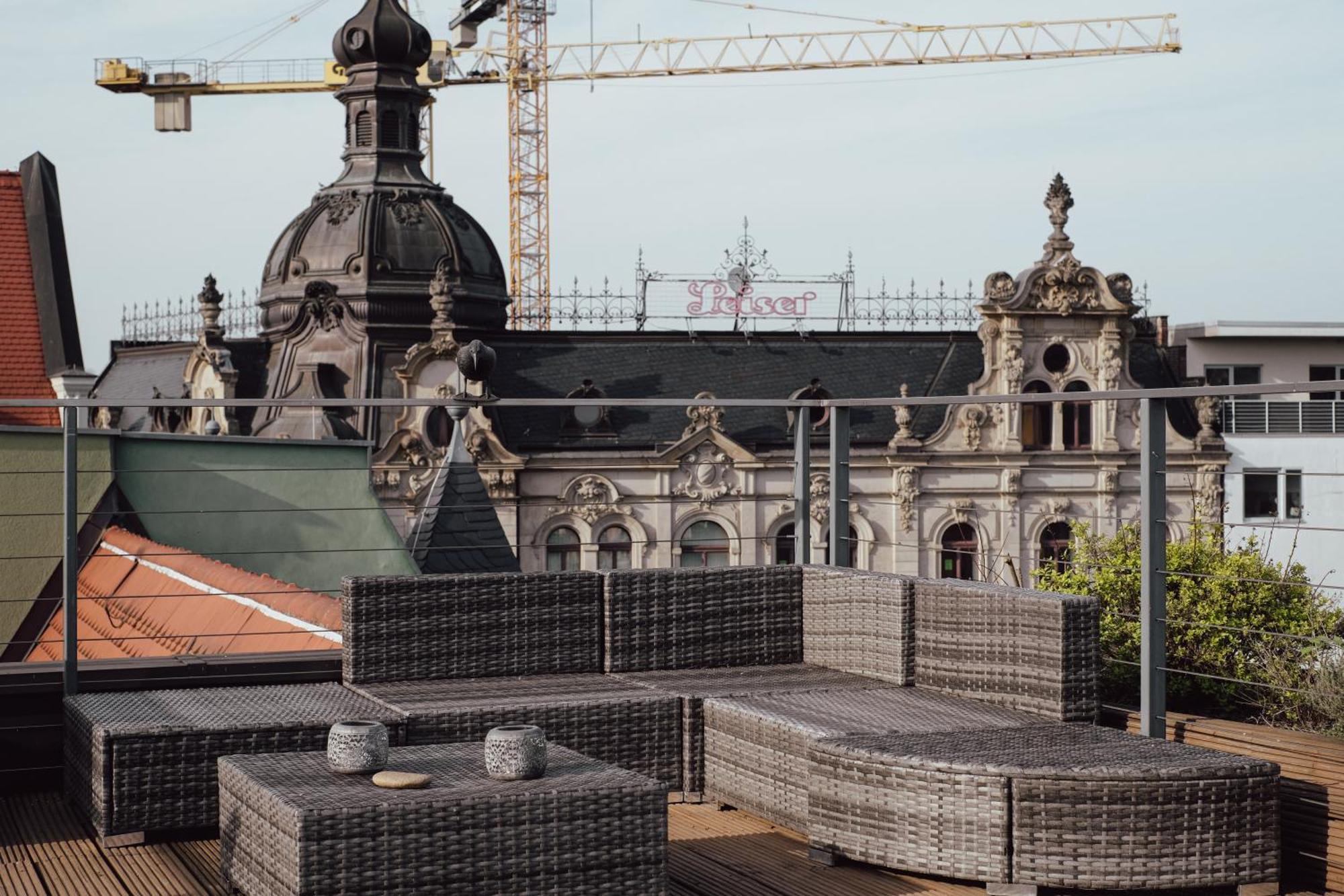 Traumhaftes Apartment Am Dom Mit Grosser Dachterrasse Zwickau Exteriér fotografie